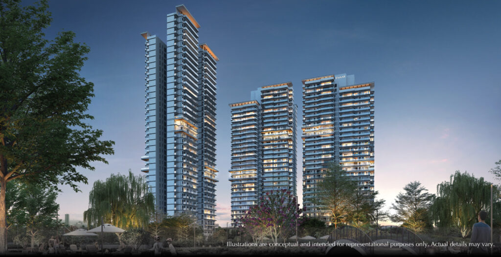 Emaar Serenity Hills is a newly launched, premium high-rise residential project located in Sector 86, New Gurgaon. Spanning approximately 26–27 acres